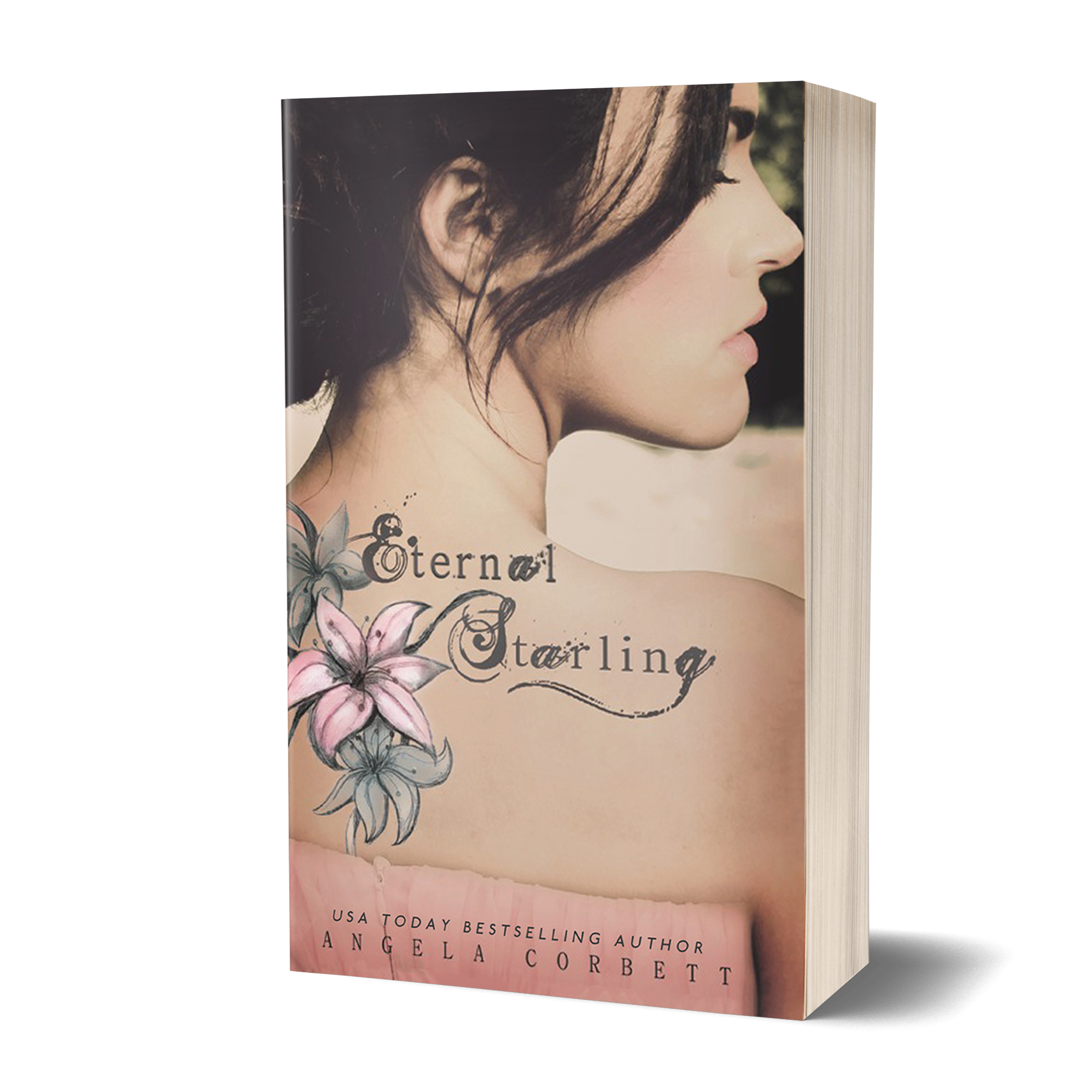 This image features the cover of "Eternal Starling, Emblem of Eternity Trilogy Book 1,"