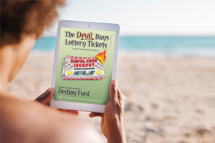 The Devil Buys Lottery Tickets, A Kate Saxee Mystery Series (Ebook, Book 6)