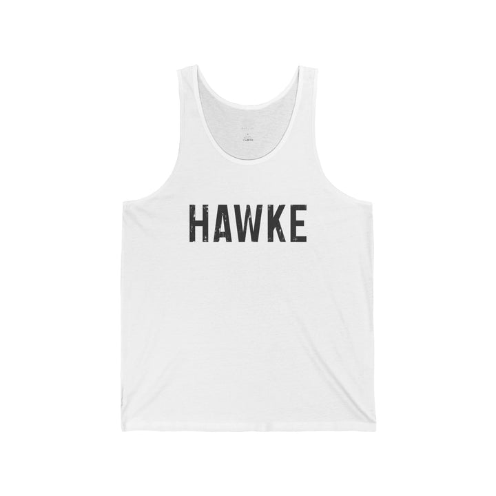 White tank top with &
