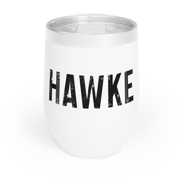 Clear tumbler with &