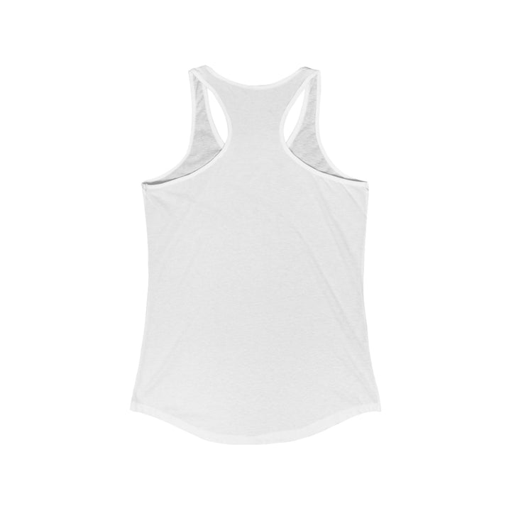 White tank top on a white background