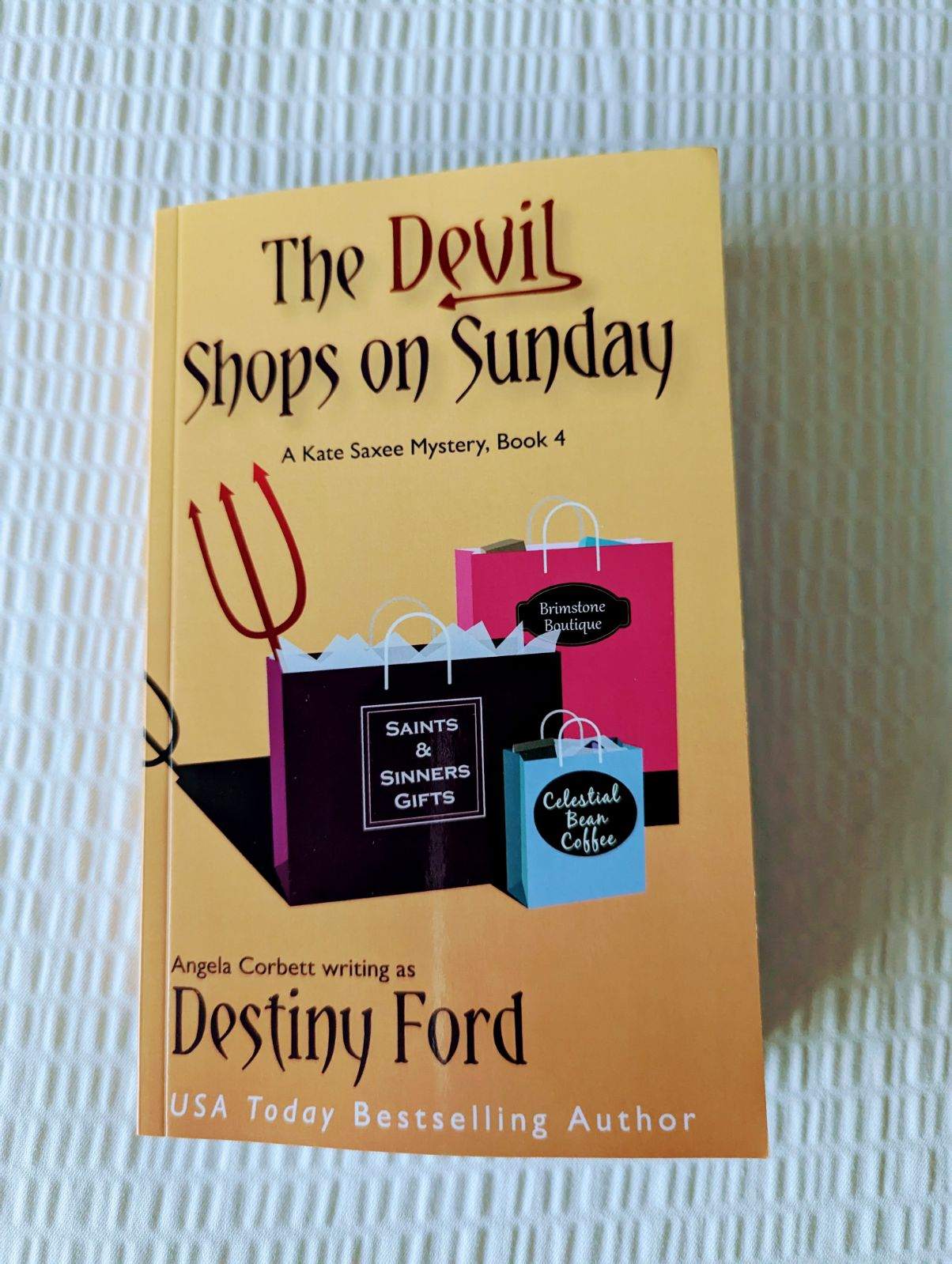 The Devil Shops On Sunday, A Kate Saxee Mystery Series (Book 4)