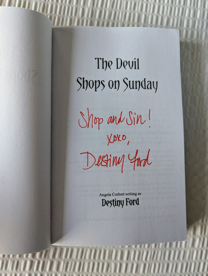 Inside signature by Destiny Ford