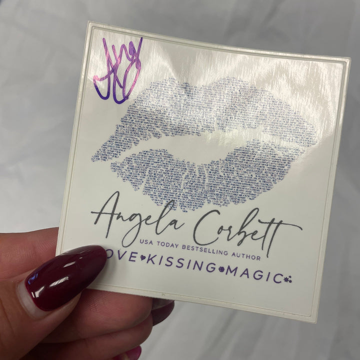 Signed sticker