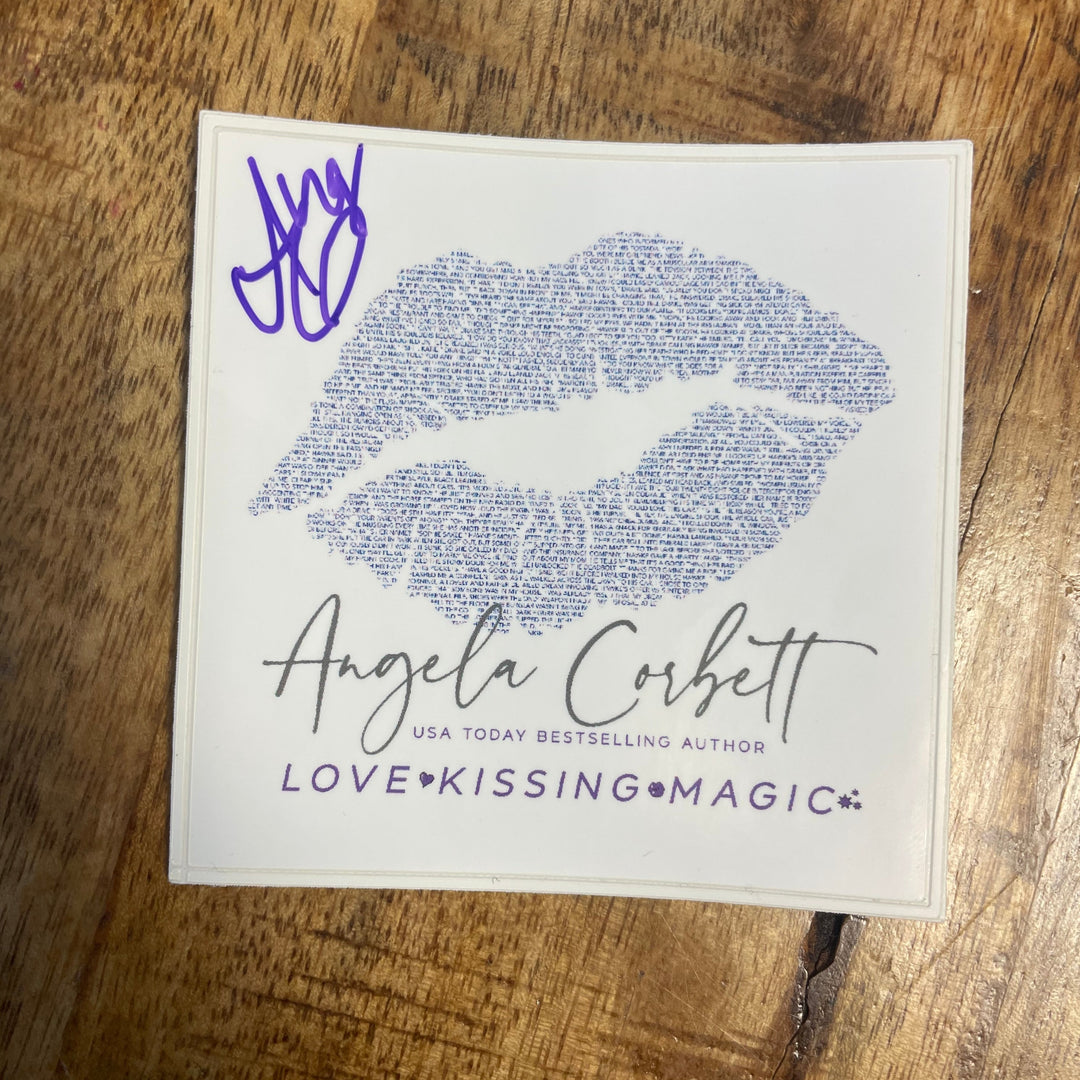 Signed sticker