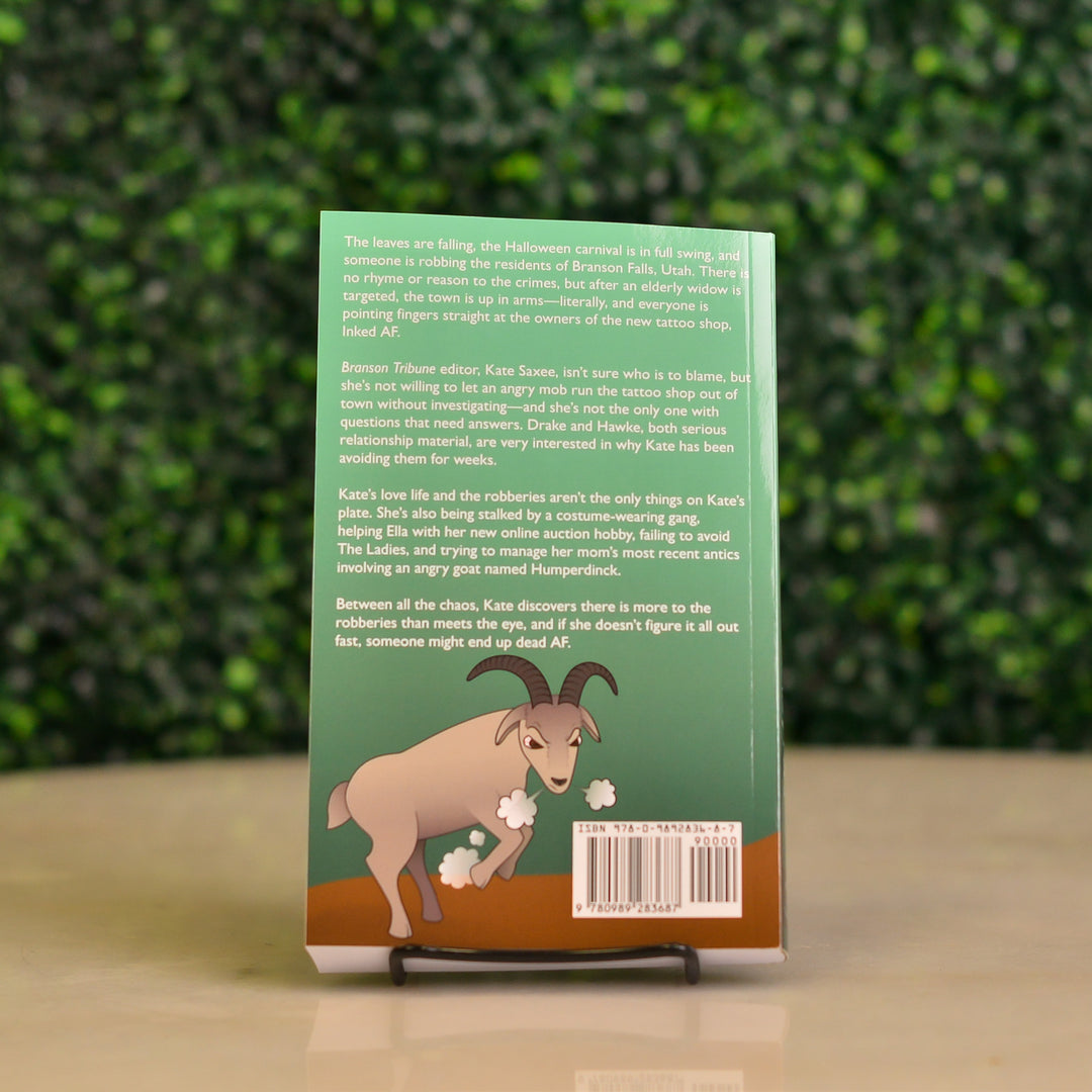 A back cover of the book &