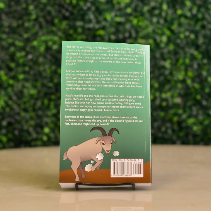A back cover of the book &