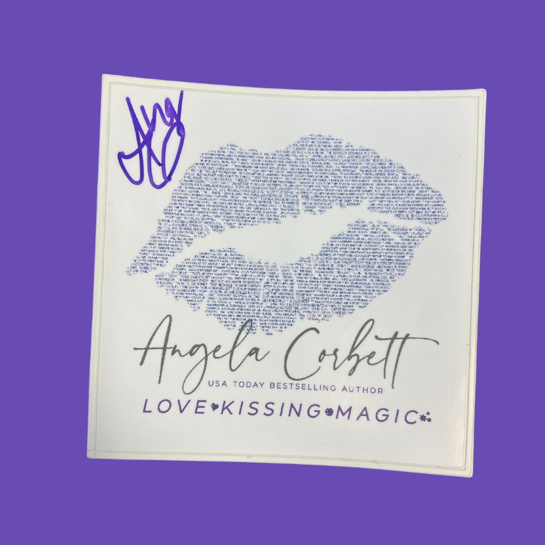 Signed sticker