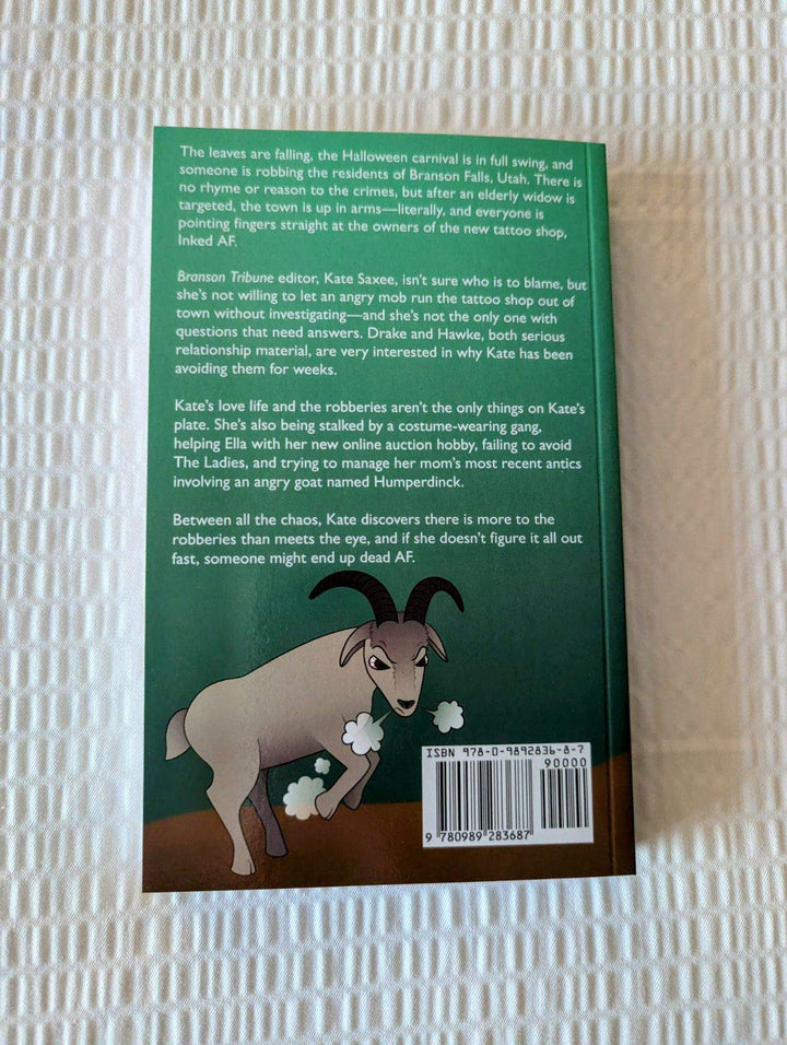 The back cover of the book &