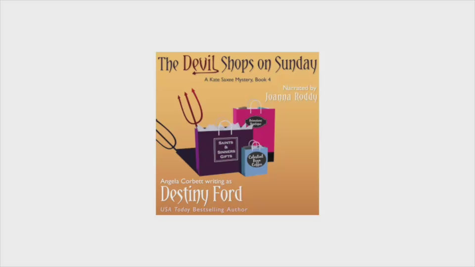 The Devil Shops On Sunday, A Kate Saxee Mystery Series (Audiobook, Book 4)
